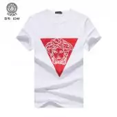 t shirt versace collection homme on sale badge triangle medusa